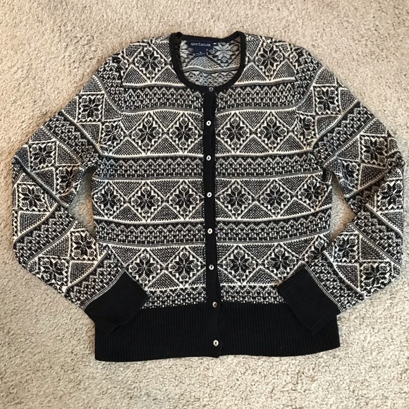 AnnTaylor vintage merino wool cardi - Picture 5 of 12